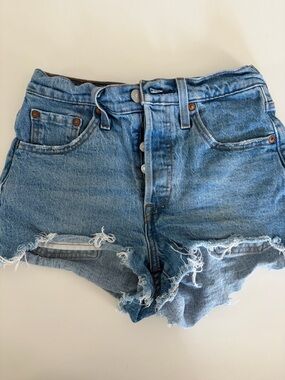 Levi’s Blue Distressed Women’s Denim Jeans